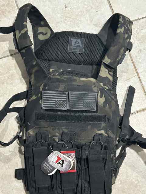 Tacticon Armament Battle Vest With Two Threat Leve