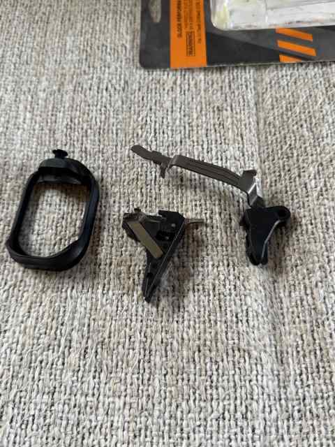Glock performance trigger and slr magwell. 
