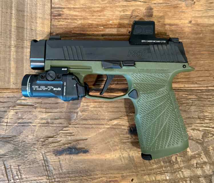 Sig Sauer P365x custom
