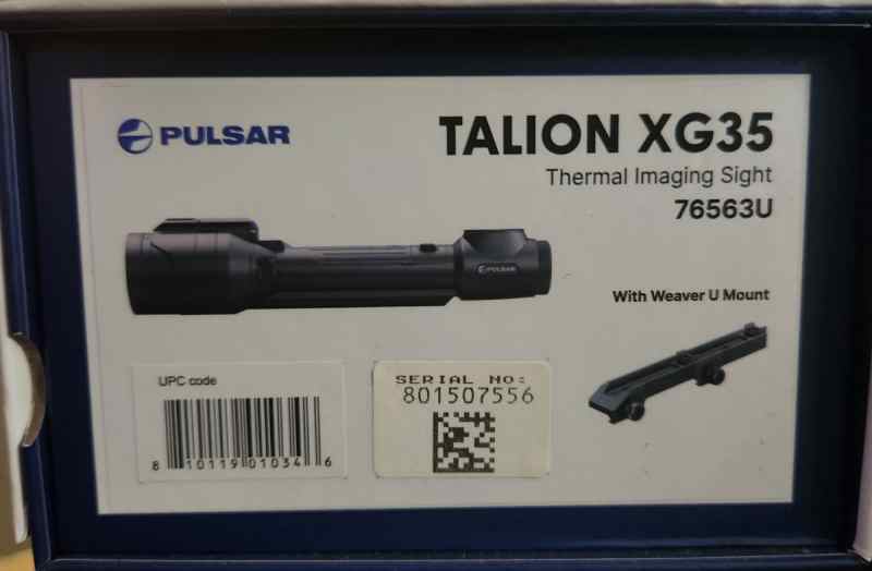 Pulsar Thermal Scope