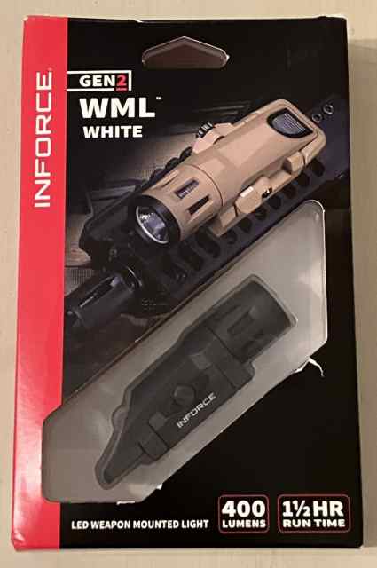 Inforce WML Weapon Mounted Light (League City)