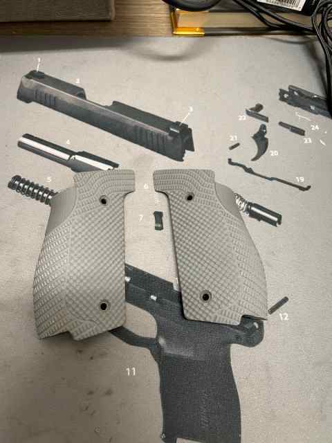 Walther PDP Match Steel Frame Lok Grips