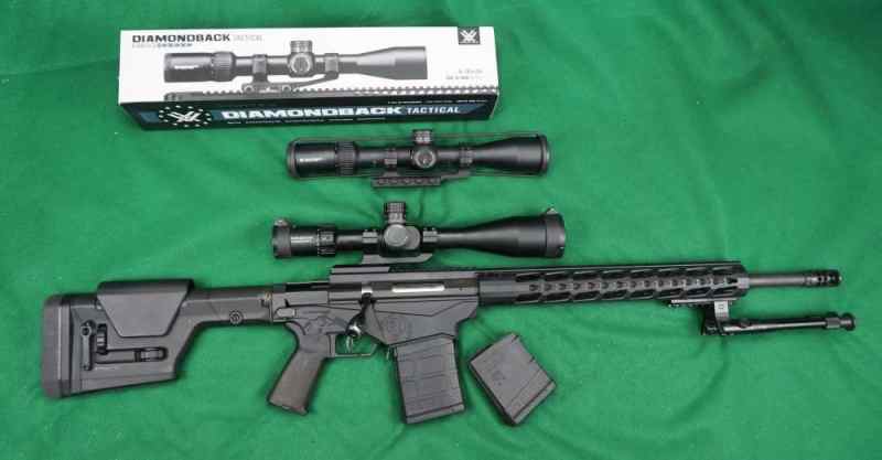 Ruger Precision Rifle 308 308win 20&quot; w/ Two Scopes