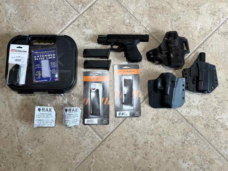 Glock 19, Gen 5, 9mm, 10 rounds