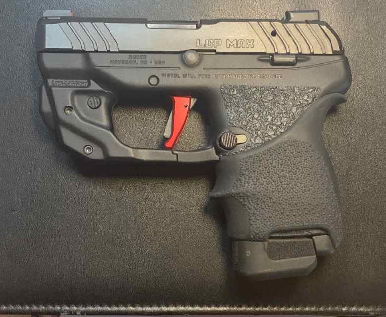 RUGER LCP MAX 380 WITH EXTRAS