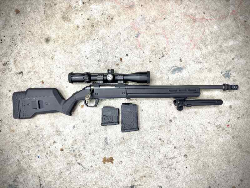 FS: Magpul Ruger American 308 bolt gun w/ Extras