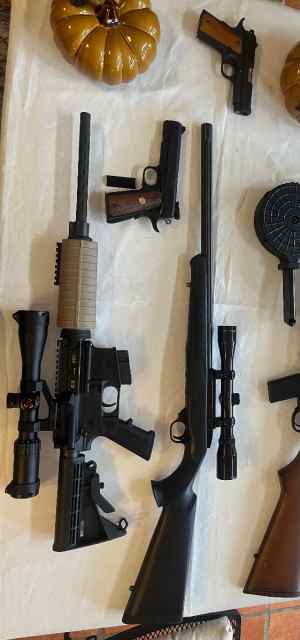 Multiple guns for sale