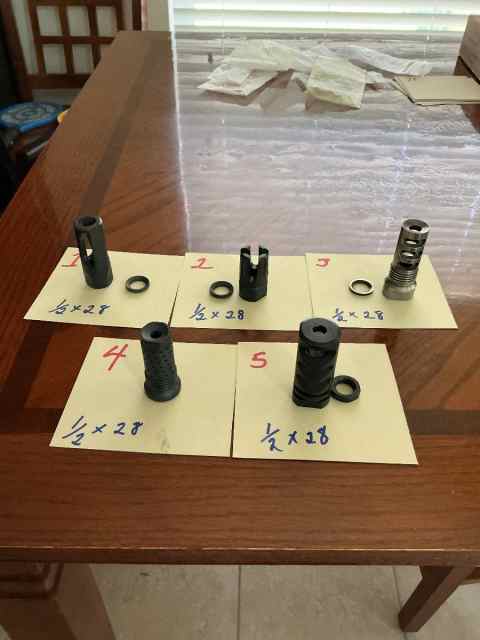 Muzzle brakes and more.