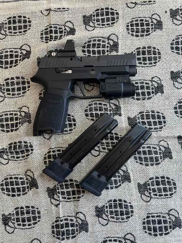 SIG P320 X COMPACT DELTAPOINT 2X 21 MAGS