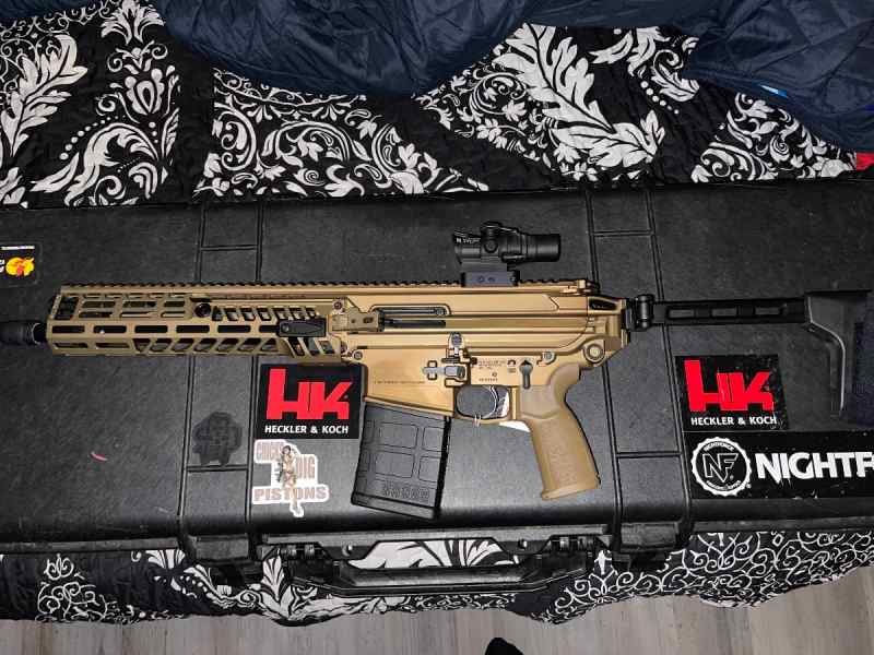 MCX SPEAR 308 pistol with brace 