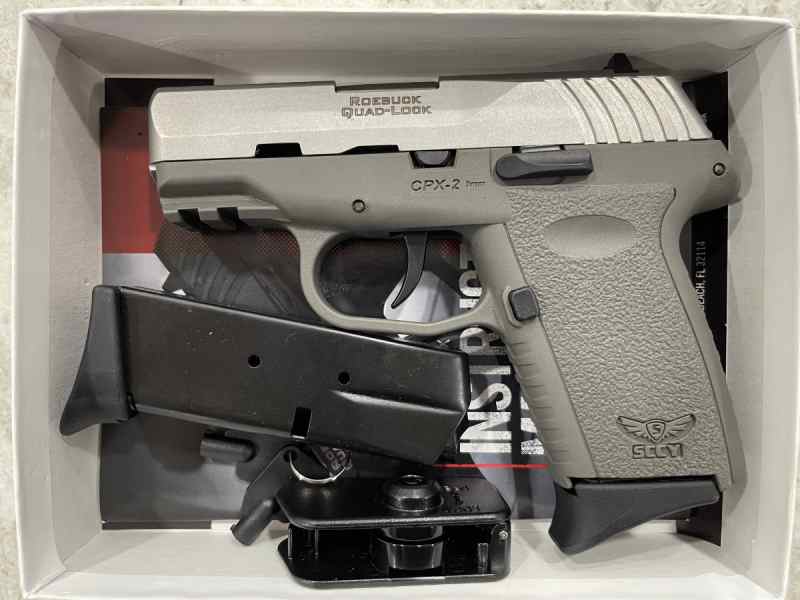 SCCY CPX-1 Compact 9mm Pistol (New) 