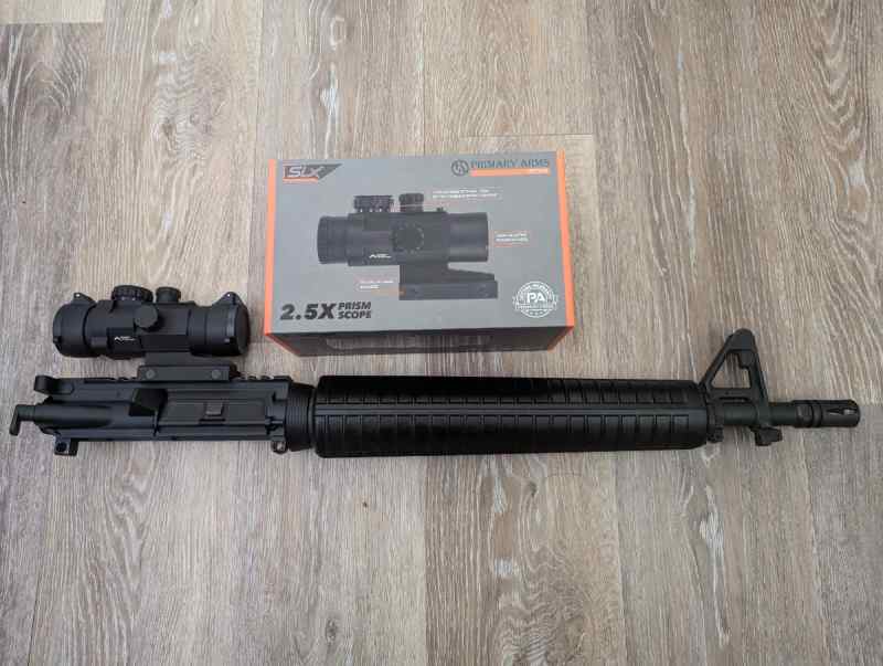 16in AR 556 Dissipator Upper Complete