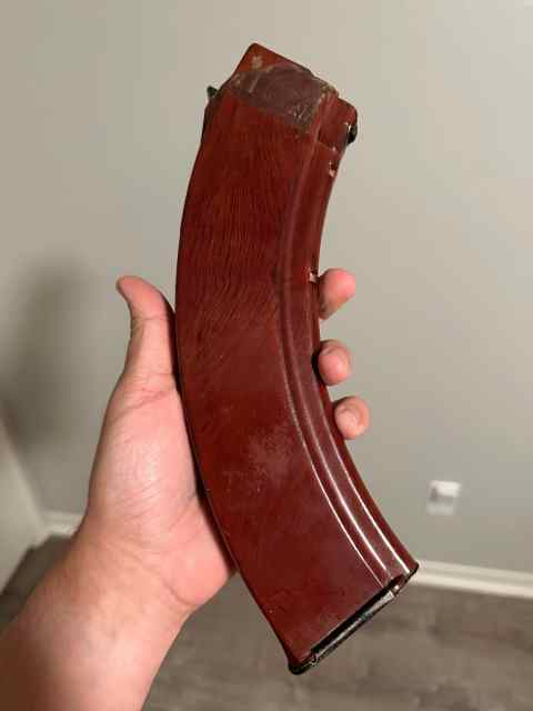 Russian Molot RPK 7.62x39 bakelite 40 round magazi