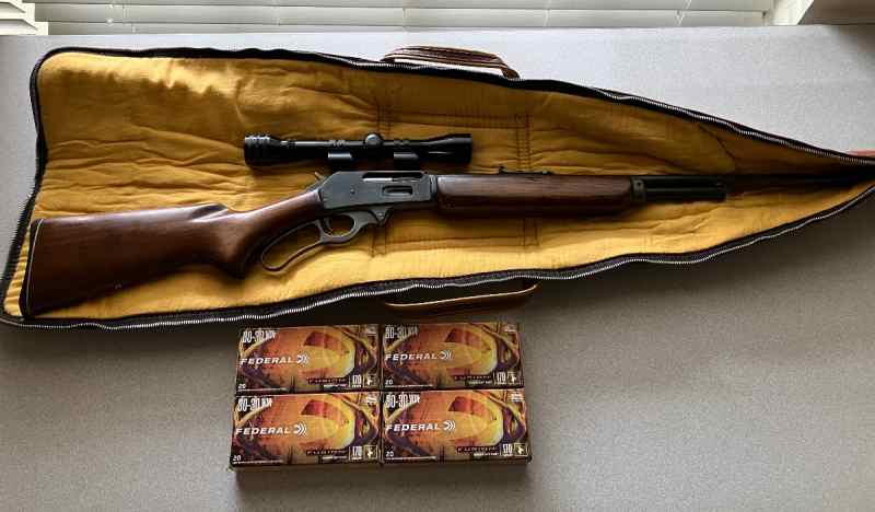 1952 Marlin 336-A 30-30 w/ 4x Redfield