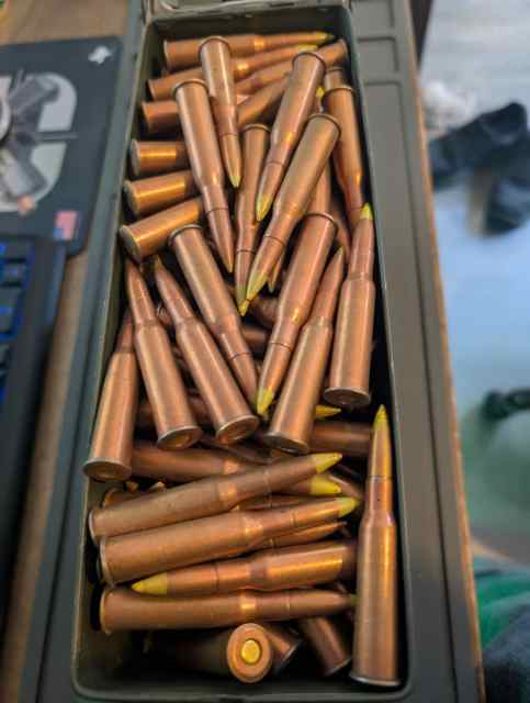 Hungarian Yellow Tip 7.62x54R Ammo - Heavy Ball