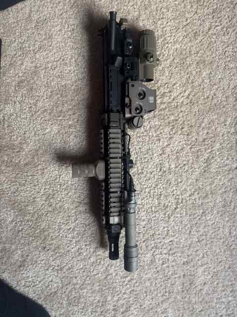 DD MK18 UPPER w YH Suppressor Muzzle