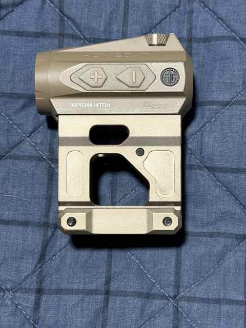 Sig romeo 4t with unity riser