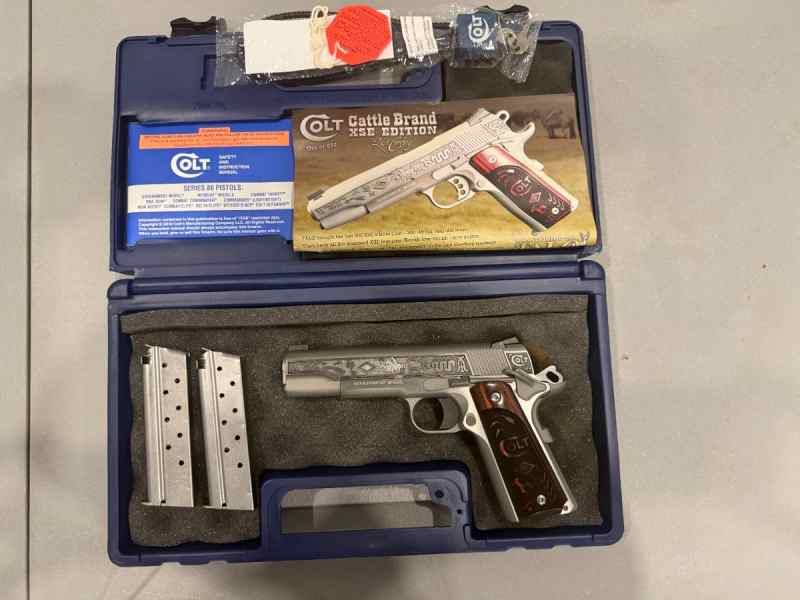 Colt 9mm Last Cowboy 1 of 300