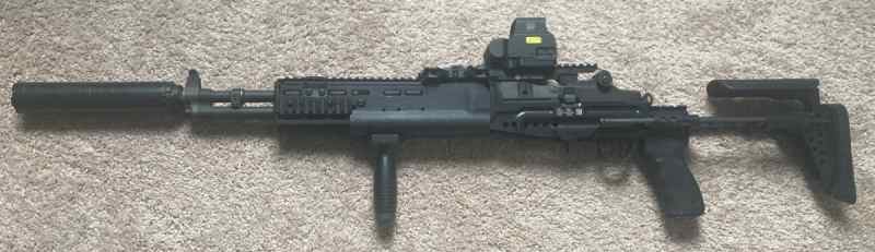 Sage EBR M1A Socom Suppressed Set Up