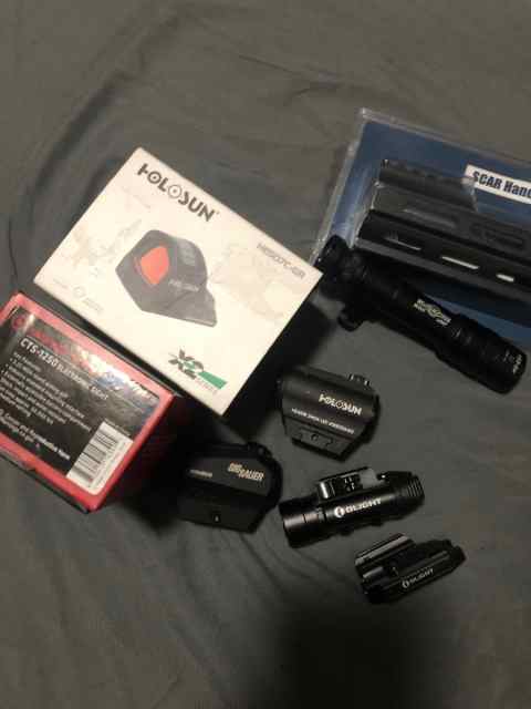 OPTICS AND FLASHLIGHT/LASERS FOR SALE 