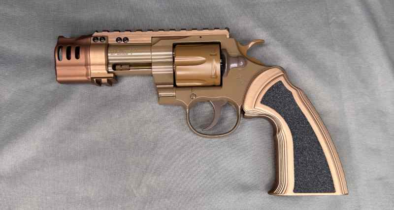 Empire Colt Python Cotton Mouth FDE 3&quot;