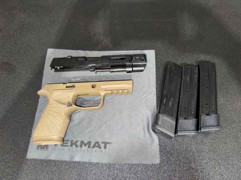 P320 complete slide and frame 