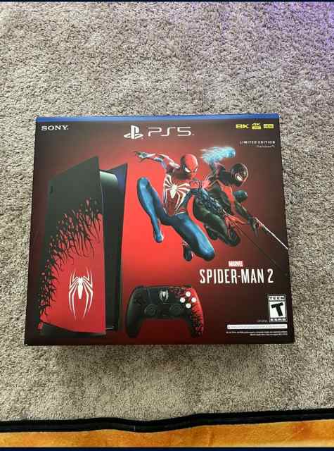 Spiderman 2 limited edition PS5