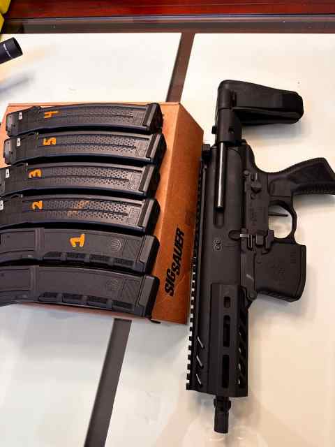 Sig MPX K 4.5 in barrel
