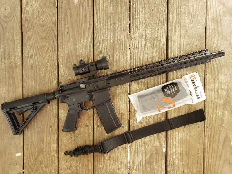 NEW AR 15 Free float Melonite Custom QPQ AR15