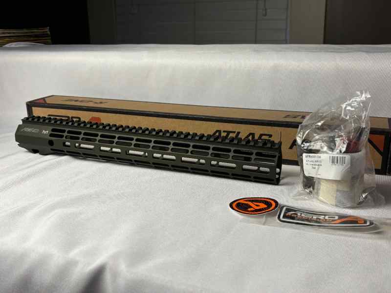 Aero Precision AR15 ATLAS R-ONE Handguard 15” NIB