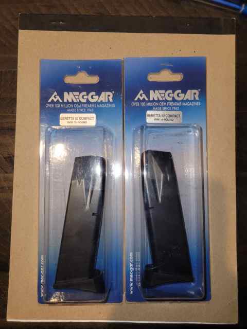 Beretta 92fs compact magazines