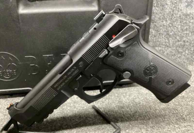 Beretta 92GTS 9MM Case 2-18RND Mag 4.7" Barrel 