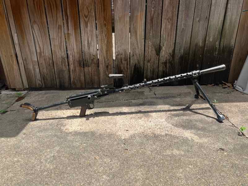 German WW2 deactivated MG13 lmg 