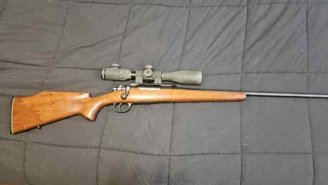 Mauseer 98 sporter in 243 w/ Primary arms scope 