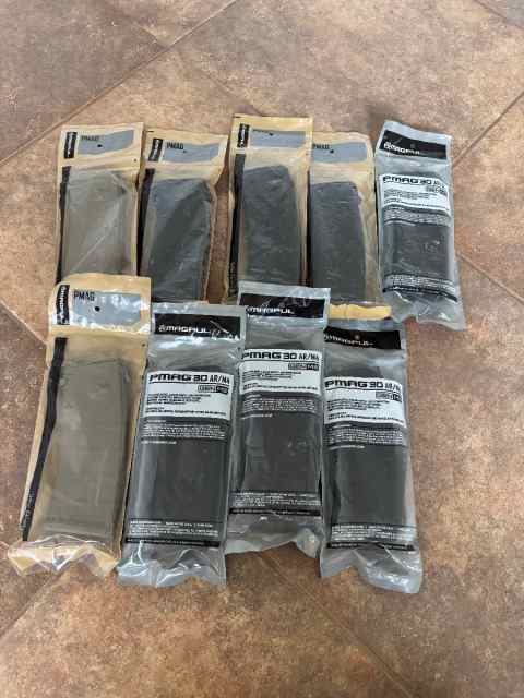 Pmags and misc. 5.56 mags
