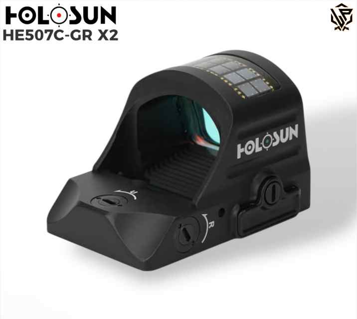 Holosun HE507C-GR-X2 Elite Green Dot Sight - 2 MOA