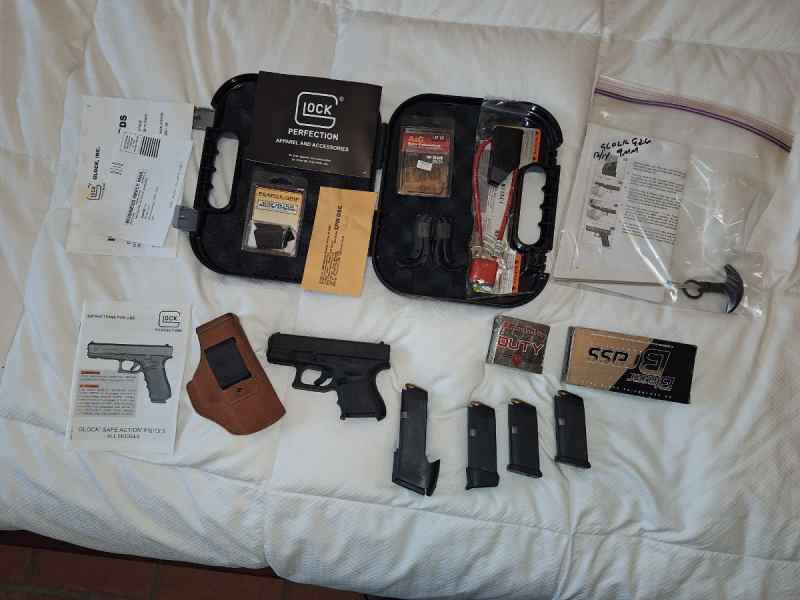 Glock G26 Gen4 9mm Subcompact