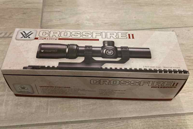 Vortex Optics Crossfire II 1-4x24mm LPVO