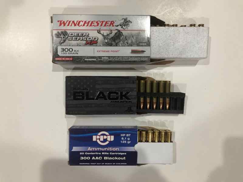 .300 AAC Blackout Ammo Ammunition 