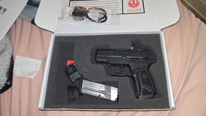 Max pro 9 Ruger with laser