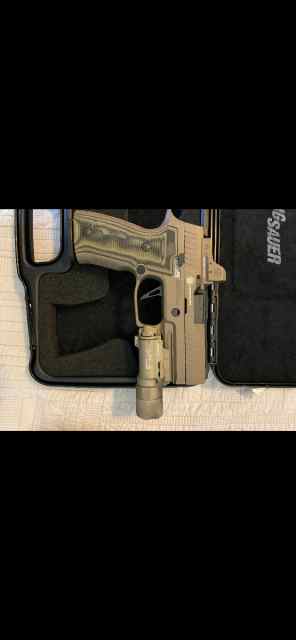 Sig sauer p320 custom FDE  