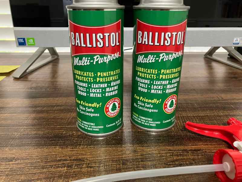 2 Bottles of 16oz Ballistol (Trigger Sprayer Incl)