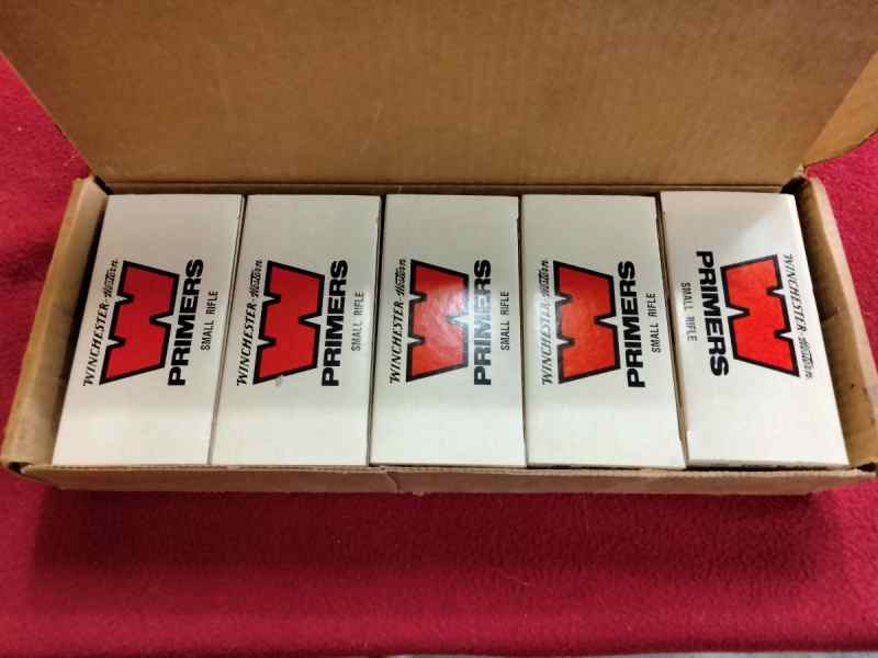 Winchester Small Rifle Primers #6-1/2 Case of 5000