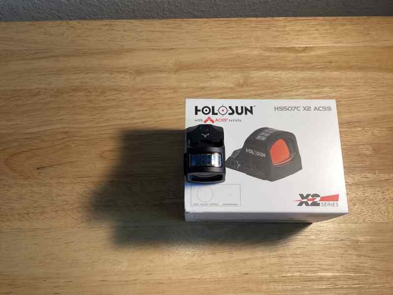 Holosun 507C w/ ACSS Reticle