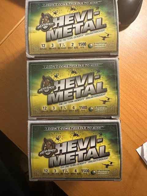 12 gauge 3" Hevi Metal Steel Shot