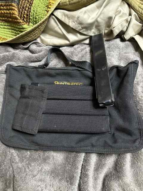 Tec 9 mags and carrying bag for sale