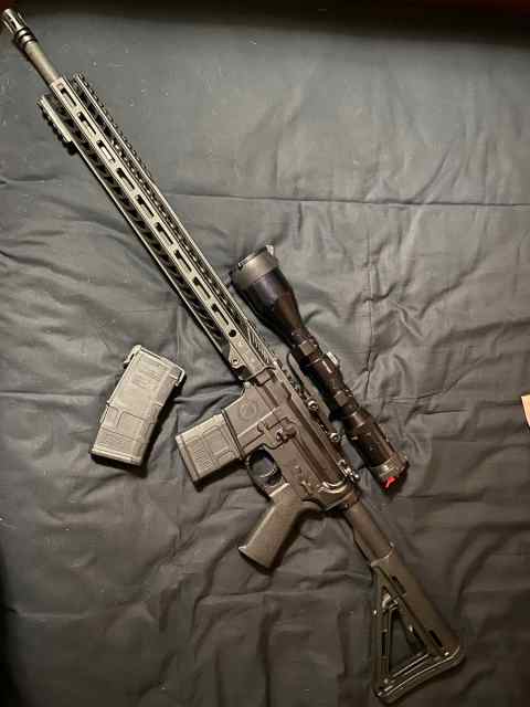 20 inch 556 DMR AR15