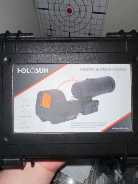 Holosun 510c + HM3X magnifier for sale/trade