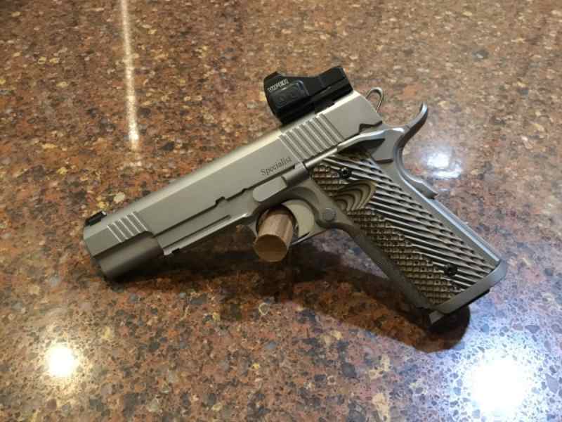 Dan Wesson Specialist 9mm with Vortex red dot