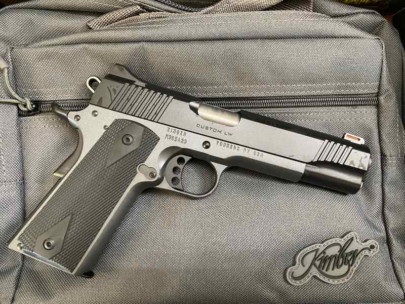 2 Kimber Lightweight Shadow Ghost 1911 